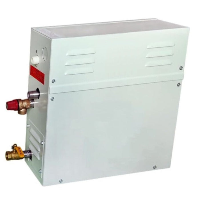 220V 9kW Steam Generator for Home Shower Sauna Rooms – Digital Control, Dual Tank, Manual Drain