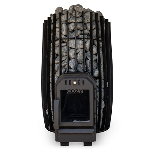 Cozy Heat SW Thru-Wall Sauna Stove 12KW/18KW Wood-Burning Sauna Heater