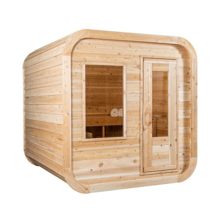 Dundalk LeisureCraft CT Luna 4 Person Barrel Sauna