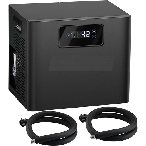1/3 HP Ice Bath Water Chiller for Cold Plunge Tubs – Built-in Filter & Pump, Insulated Hoses, Submersible Pump – 110V Cold Therapy Recovery System