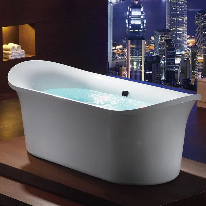 Champagne — Freestanding Air Bubble Soaking Tub