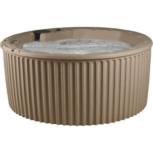 6-Person Plug & Play Hot Tub with 20 Hydrotherapy Jets, Contoured Seating & Cover – 120V Standard Outlet Compatible