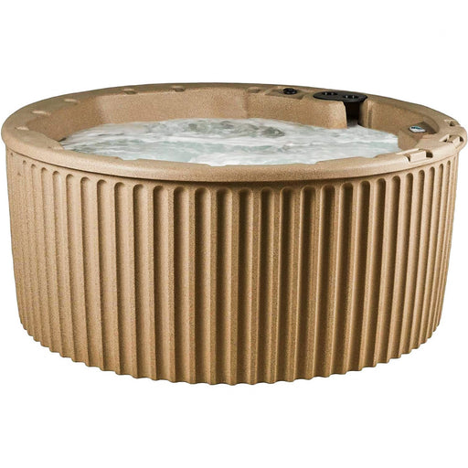6-Person Plug & Play Hot Tub with 20 Hydrotherapy Jets, Contoured Seating & Cover – 120V Standard Outlet Compatible