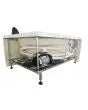 EAGO AM161-L 59" Single Person Corner White Acrylic Whirlpool Bathtub