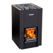Harvia Linear 16 WK160C modern wood-burning sauna stove