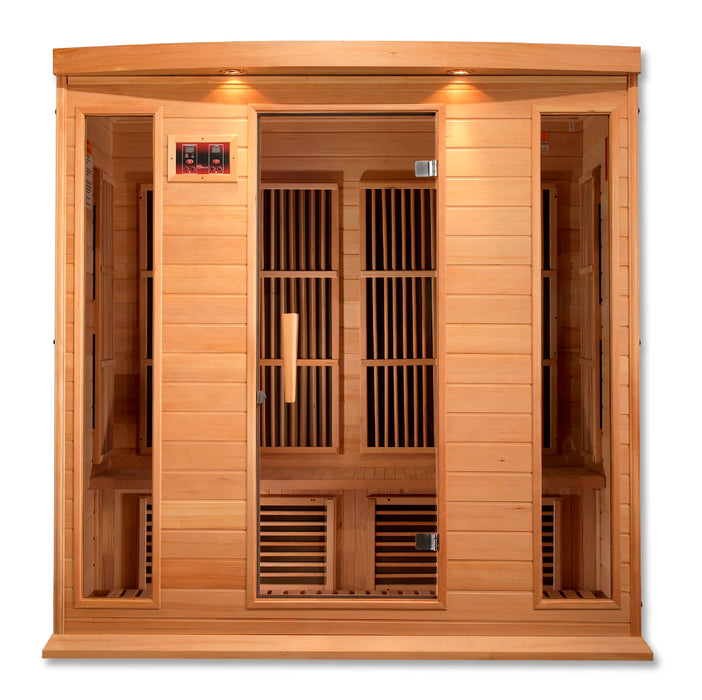 Maxxus MX-K406-01 - 4-Person Low EMF FAR Infrared Sauna