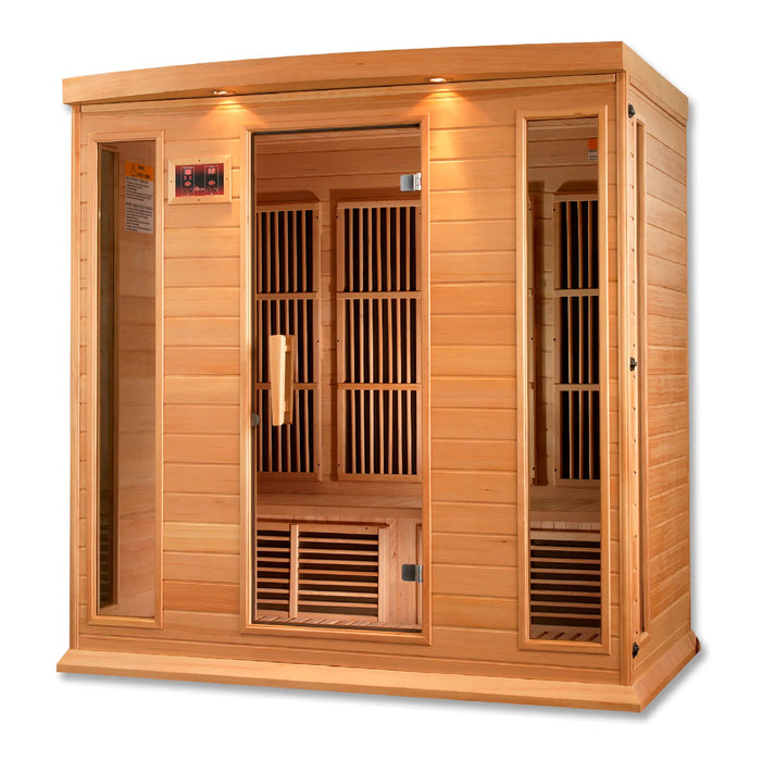Maxxus MX-K406-01 - 4-Person Low EMF FAR Infrared Sauna