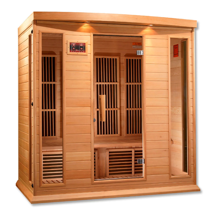 Maxxus MX-K406-01 - 4-Person Low EMF FAR Infrared Sauna