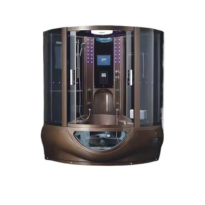 Compact 6kW Steam Shower with Digital Touchscreen Control