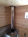 Harvia Linear 16 WK160C modern wood-burning sauna stove