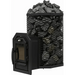 Cozy Heat O Thru-Wall Sauna Stove Wood Burning Sauna Stove