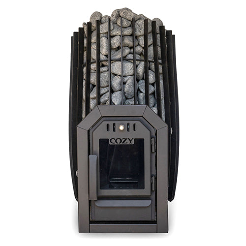 Cozy Heat SW Thru-Wall Sauna Stove 12KW/18KW Wood-Burning Sauna Heater