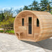 Dundalk LeisureCraft CT Elation 4 Person Barrel Sauna CTC2424E