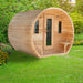 Dundalk LeisureCraft CT Elation 4 Person Barrel Sauna CTC2424E