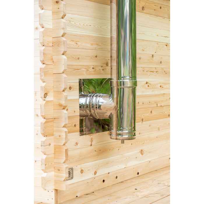 Dundalk LeisureCraft CT Georgian 6 Person Outdoor Sauna CTC88W