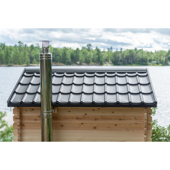 Dundalk LeisureCraft CT Georgian 6 Person Outdoor Sauna CTC88W