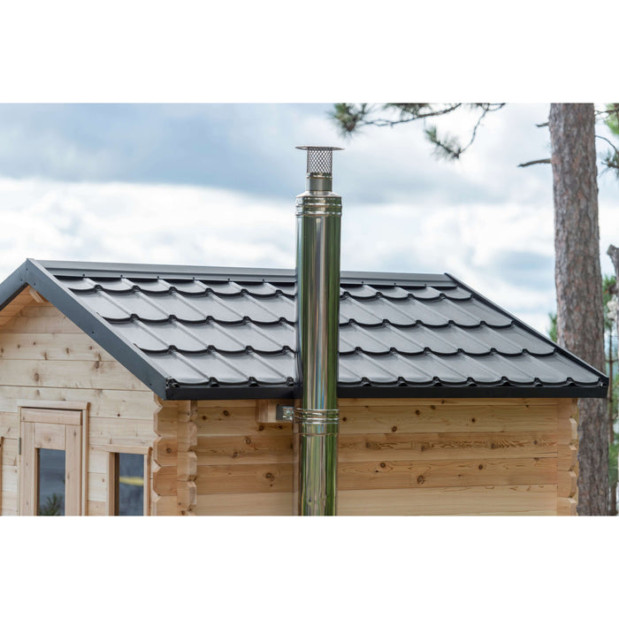 Dundalk LeisureCraft CT Georgian 6 Person Outdoor Sauna CTC88W