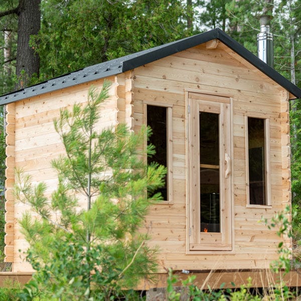 Dundalk LeisureCraft CT Georgian 6 Person Outdoor Sauna CTC88W