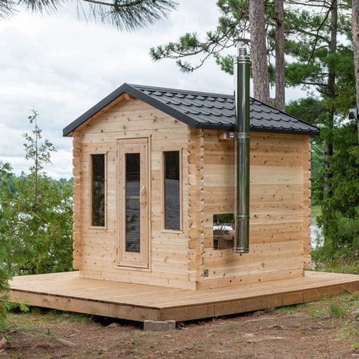 Dundalk LeisureCraft CT Georgian 6 Person Outdoor Sauna CTC88W