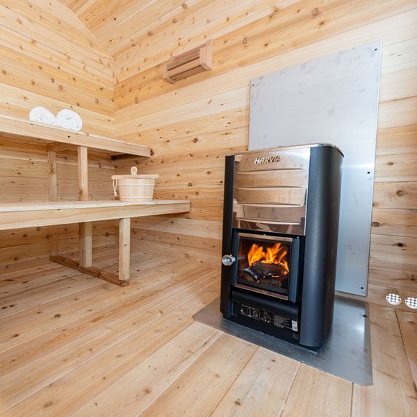 Dundalk LeisureCraft CT Georgian 6 Person Outdoor Sauna CTC88W