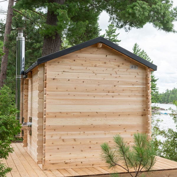 Dundalk LeisureCraft CT Georgian 6 Person Outdoor Sauna CTC88W