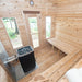 Dundalk LeisureCraft CT Georgian 6 Person Outdoor Sauna CTC88W