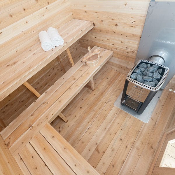 Dundalk LeisureCraft CT Georgian 6 Person Outdoor Sauna CTC88W