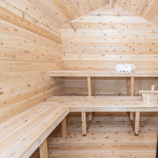 Dundalk LeisureCraft CT Georgian 6 Person Outdoor Sauna CTC88W