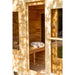Dundalk LeisureCraft CT Georgian 6 Person Outdoor Sauna with Changeroom