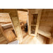 Dundalk LeisureCraft CT Georgian 6 Person Outdoor Sauna with Changeroom