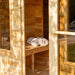 Dundalk LeisureCraft CT Georgian 6 Person Outdoor Sauna with Changeroom