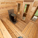 Dundalk LeisureCraft CT Georgian 6 Person Outdoor Sauna with Changeroom
