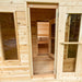 Dundalk LeisureCraft CT Georgian 6 Person Outdoor Sauna with Changeroom