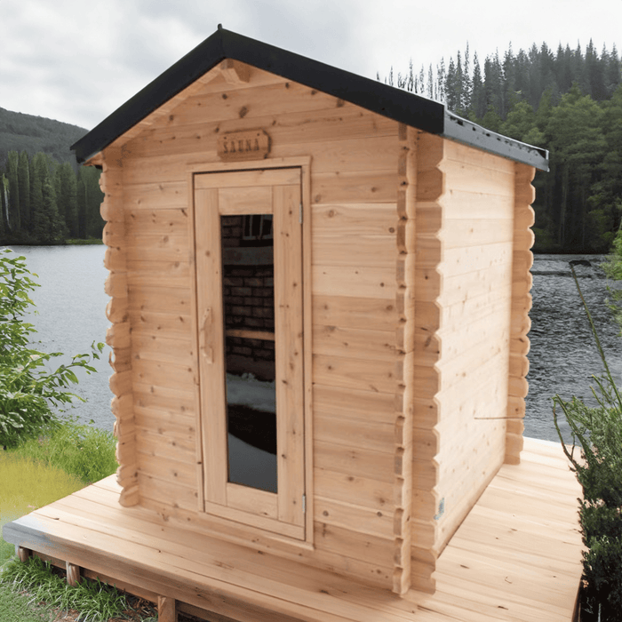 Dundalk LeisureCraft CT Granby 3 Person Outdoor Sauna CTC66W
