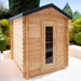 Dundalk LeisureCraft CT Granby 3 Person Outdoor Sauna CTC66W
