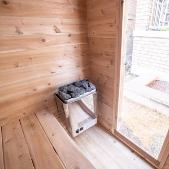Dundalk LeisureCraft CT Granby 3 Person Outdoor Sauna CTC66W