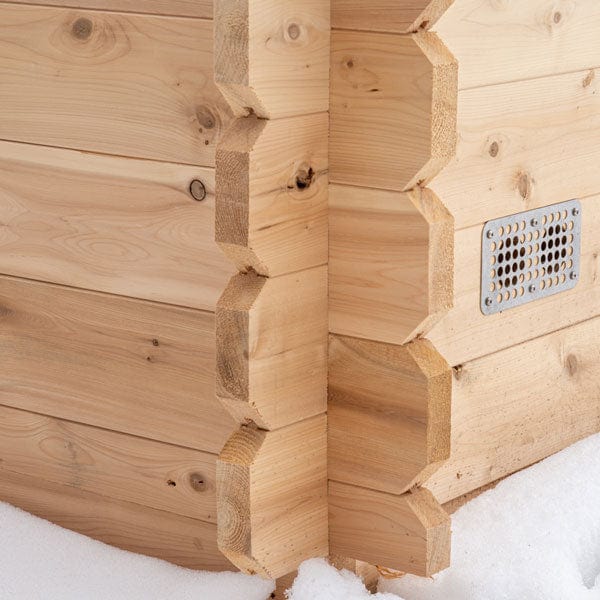 Dundalk LeisureCraft CT Granby 3 Person Outdoor Sauna CTC66W