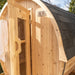 Dundalk LeisureCraft CT Harmony 4 Person Barrel Sauna