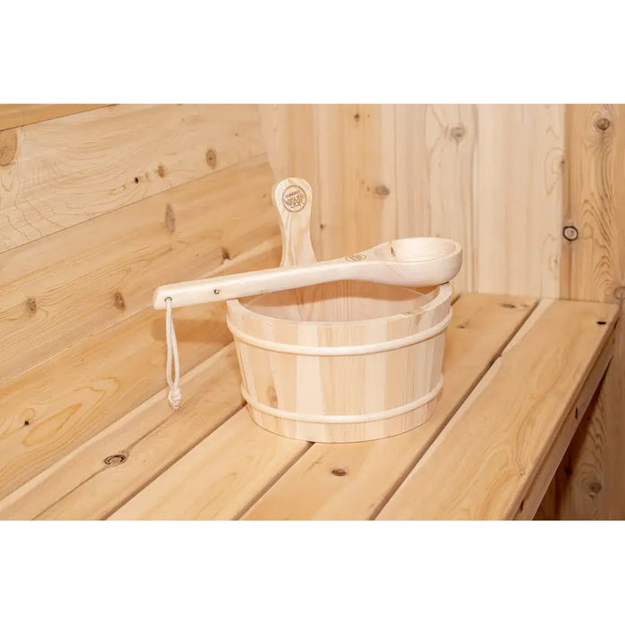 Dundalk LeisureCraft CT Harmony 4 Person Barrel Sauna