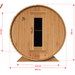 Dundalk LeisureCraft CT Harmony 4 Person Barrel Sauna