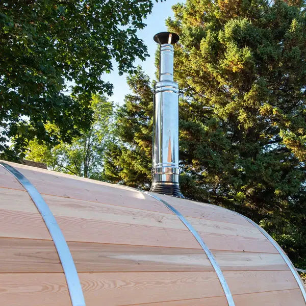 Dundalk LeisureCraft CT Harmony 4 Person Barrel Sauna
