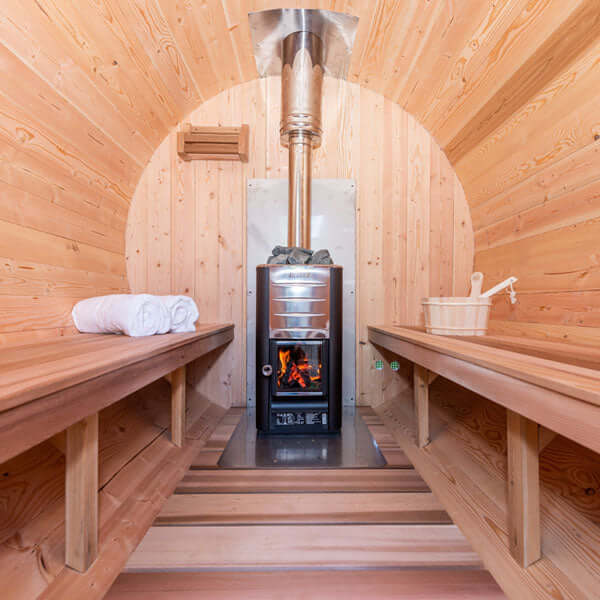 Dundalk LeisureCraft CT Harmony 4 Person Barrel Sauna