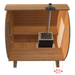 Dundalk LeisureCraft CT Harmony 4 Person Barrel Sauna