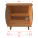 Dundalk LeisureCraft CT Harmony 4 Person Barrel Sauna