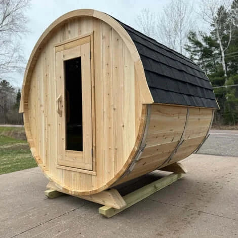 Dundalk LeisureCraft CT Harmony 4 Person Barrel Sauna
