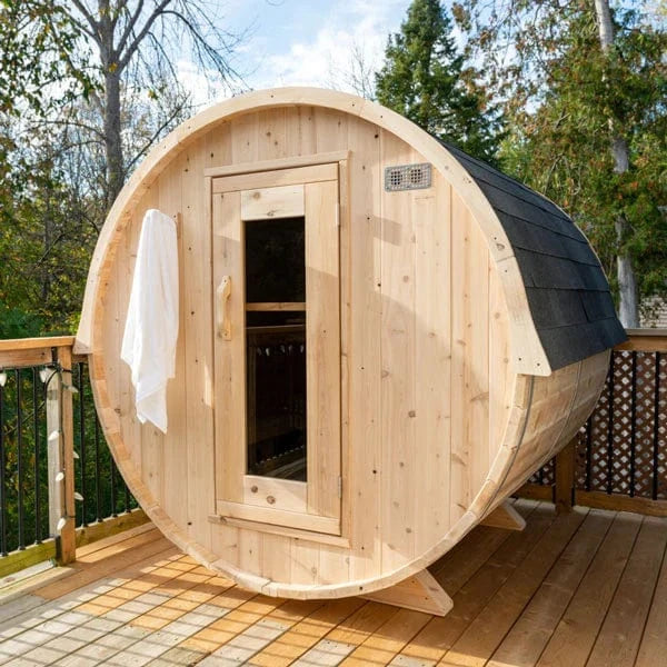 Dundalk LeisureCraft CT Harmony 4 Person Barrel Sauna