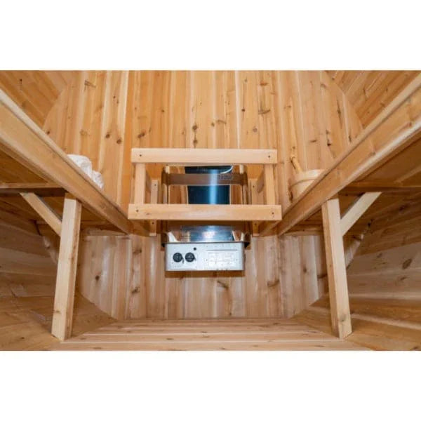 Dundalk LeisureCraft CT Harmony 4 Person Barrel Sauna