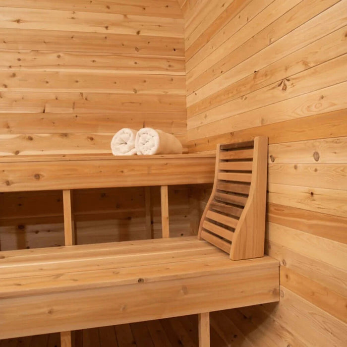 Dundalk LeisureCraft CT Luna 4 Person Barrel Sauna