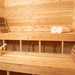 Dundalk LeisureCraft CT Luna 4 Person Barrel Sauna