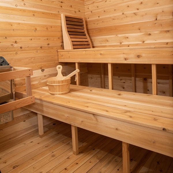Dundalk LeisureCraft CT Luna 4 Person Barrel Sauna